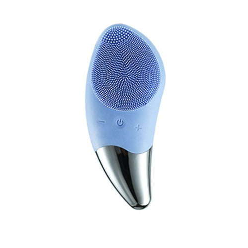 Mini Electric Facial Cleansing Brush – Silicone Sonic Deep Pore Cleaner