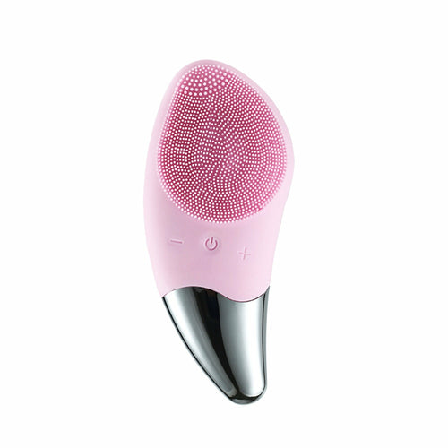 Mini Electric Facial Cleansing Brush – Silicone Sonic Deep Pore Cleaner
